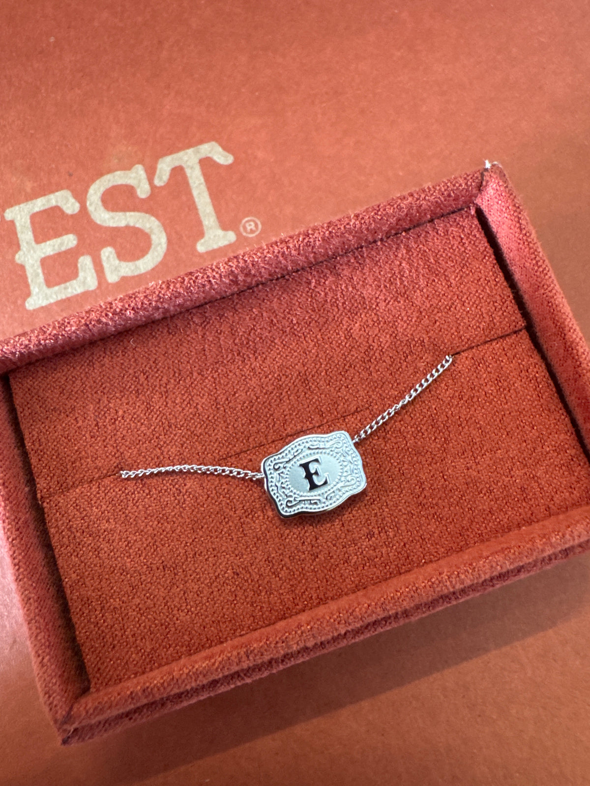 Belt Buckle Necklace E