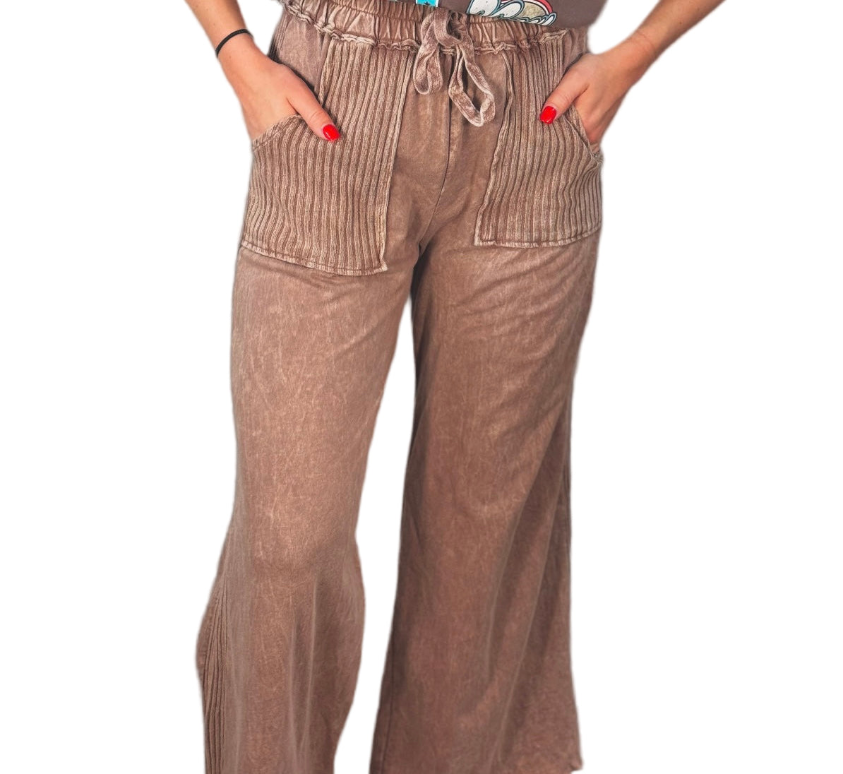 Espresso Wide Leg Pant