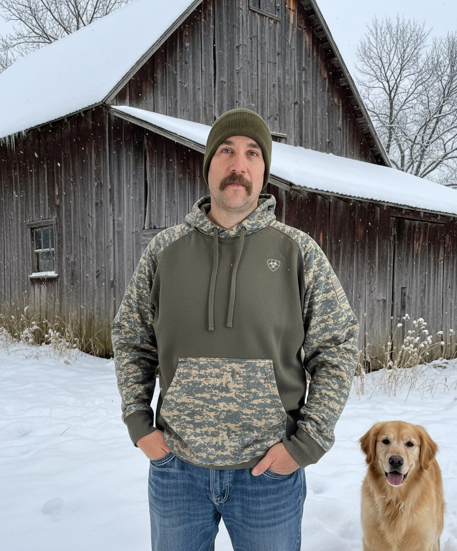Ariat Mens Patriot Hoodie