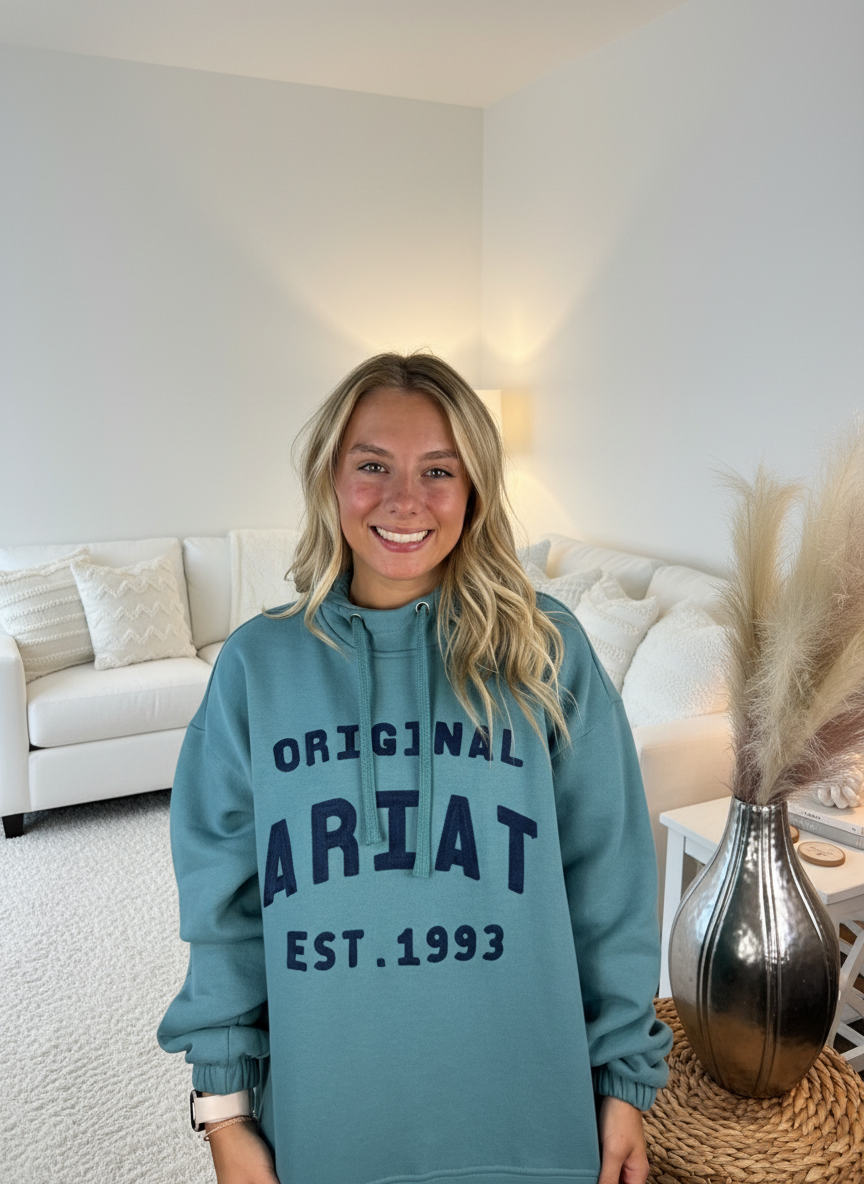 Ariat Woman’s Brittany Blue Hoodie