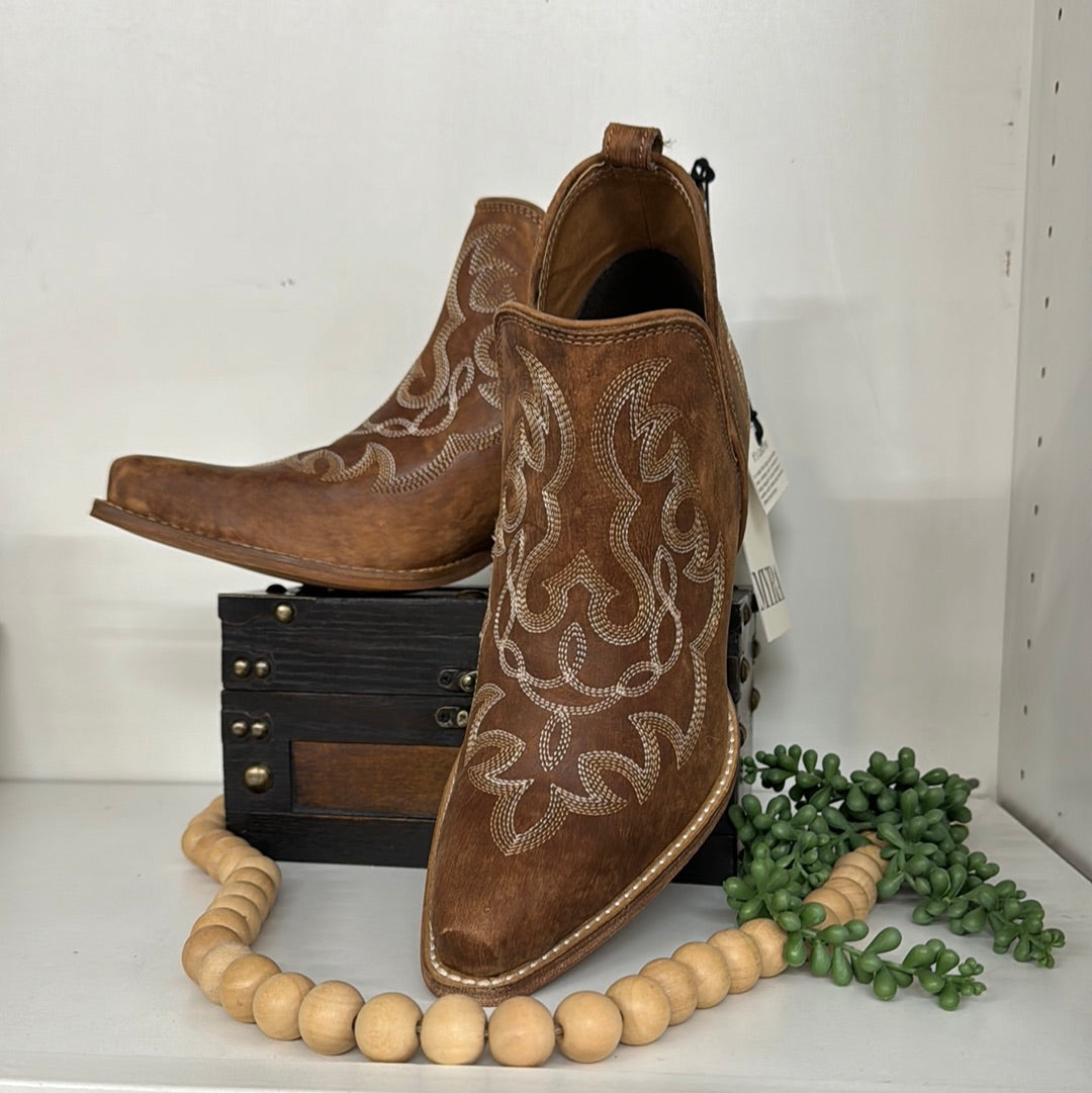 Goat Leather Ankle Boot W