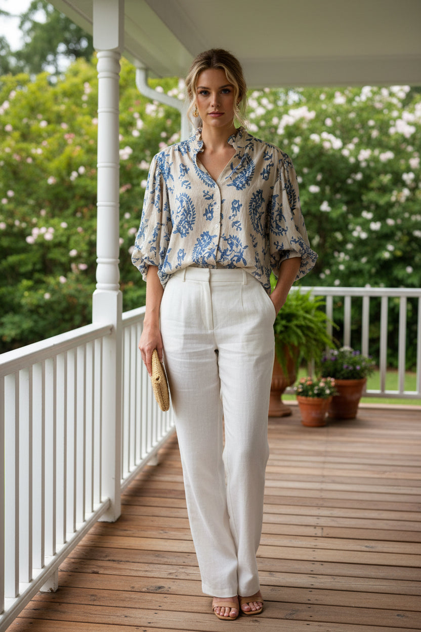 Gigis Button Blouse