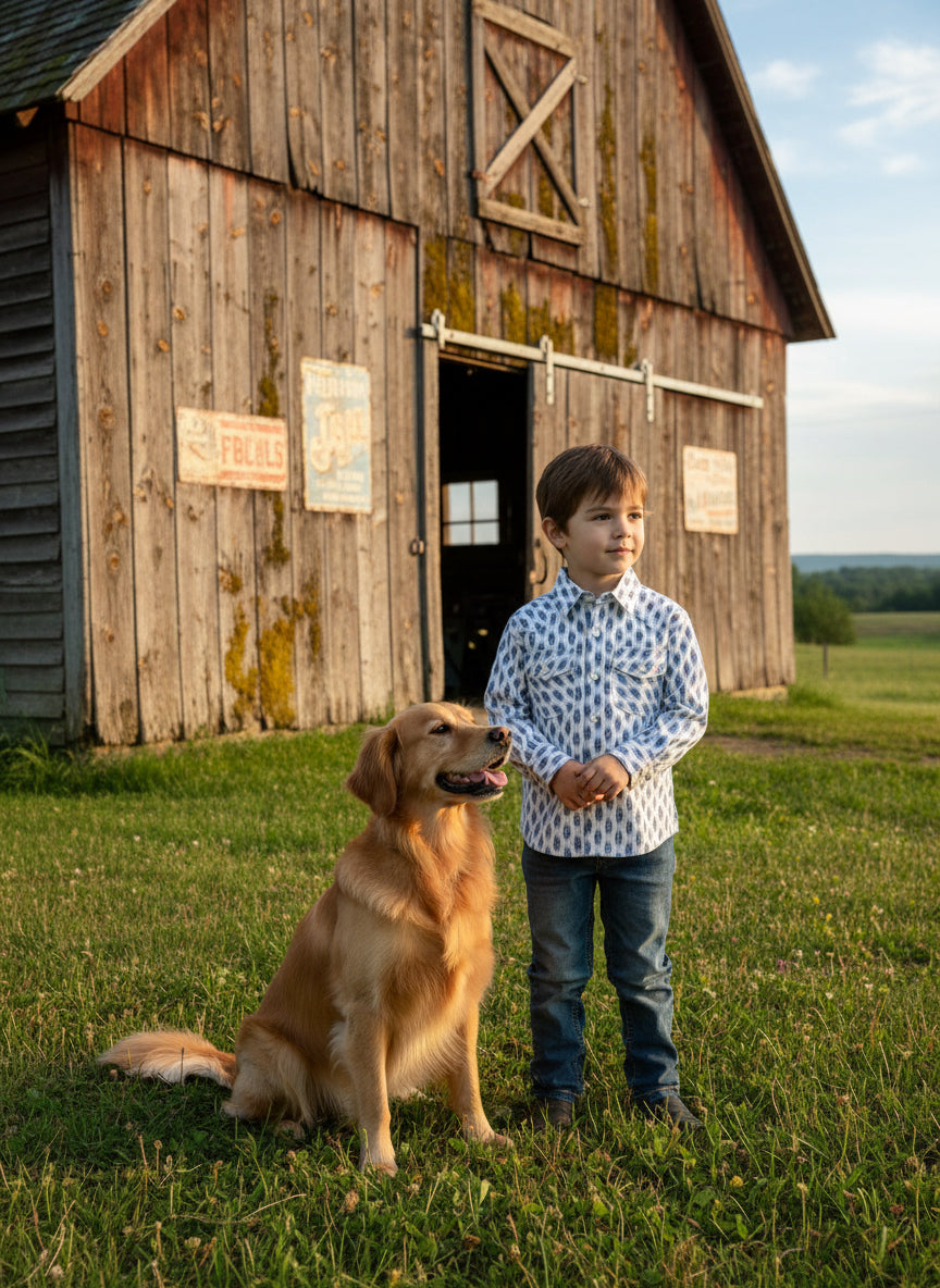 Kacey KIDS Printed Shirt #245