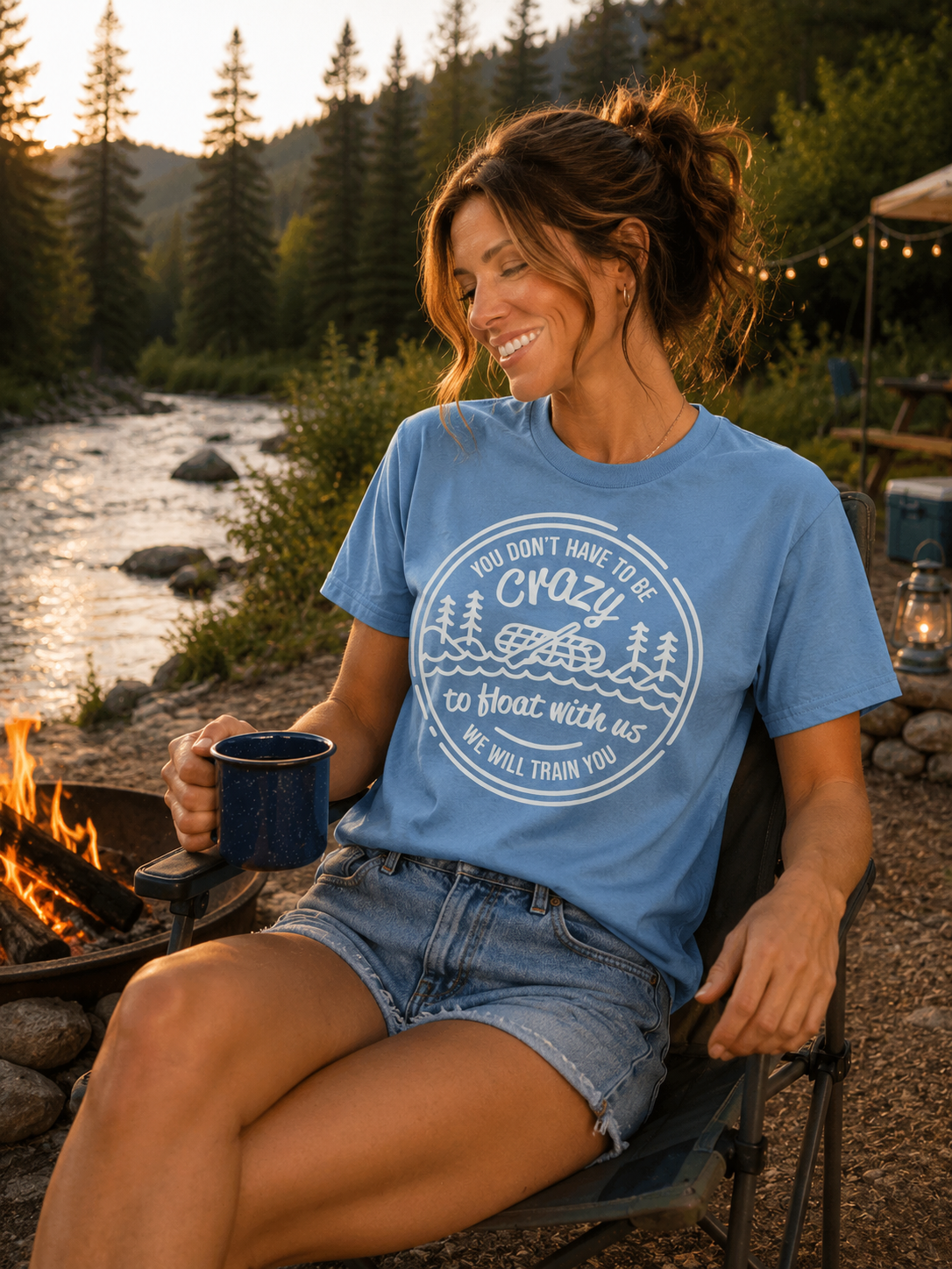 You Don't Have To Be Crazy Tee