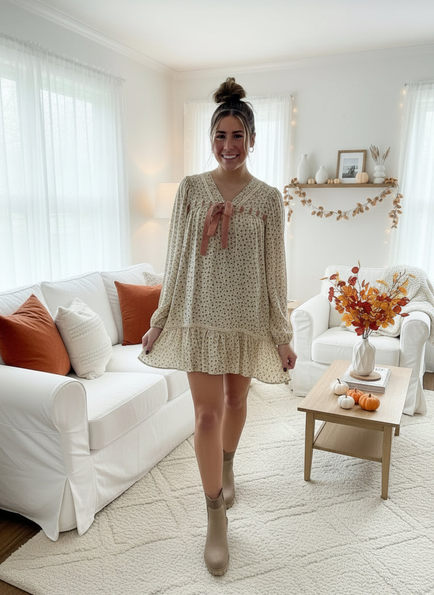 Cam's Champagne Dress