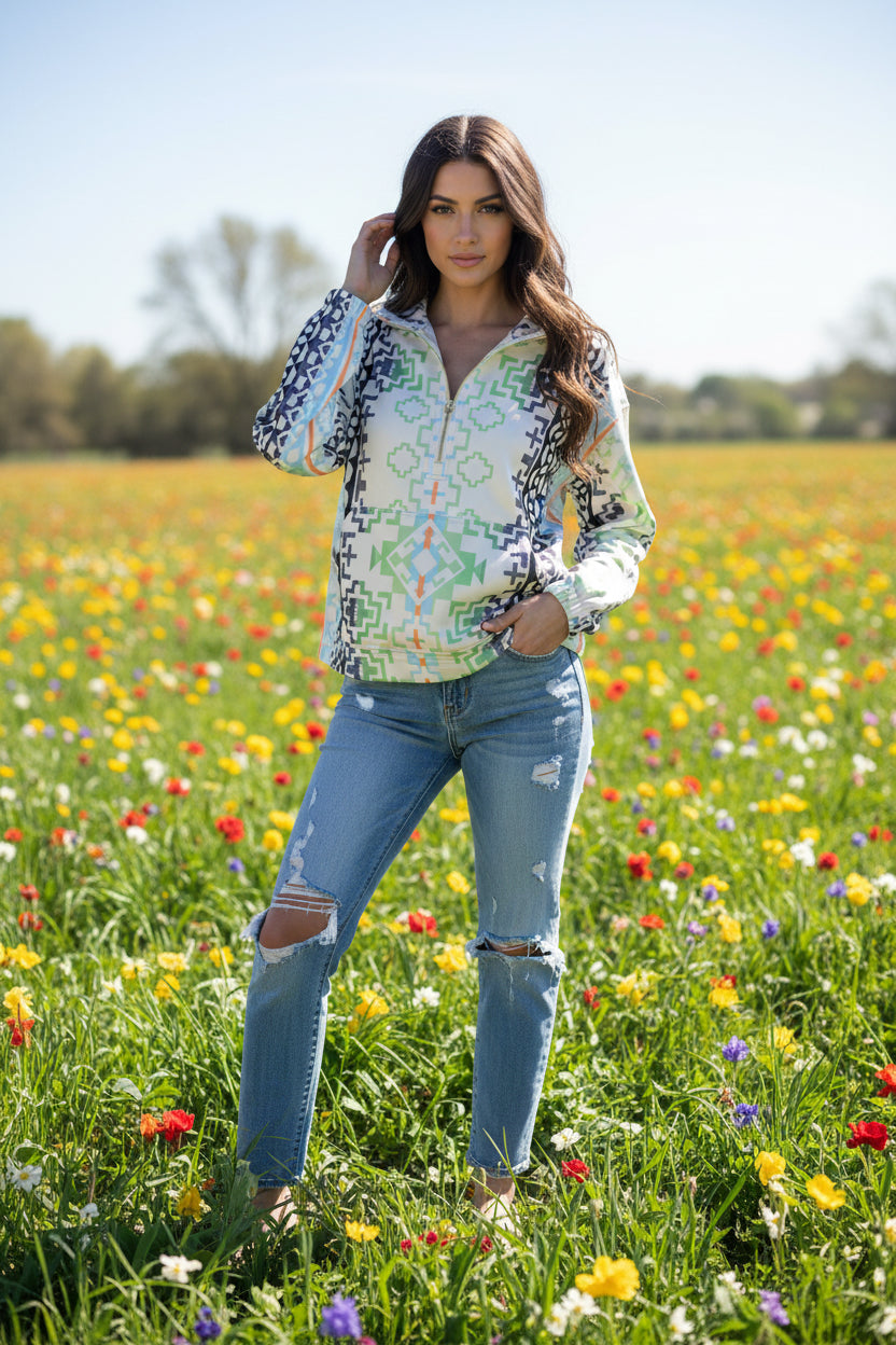 Ladies Hooey Gardenia Hoodie