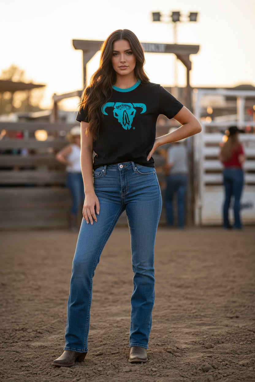 Bad Company Ladies Black Turq
