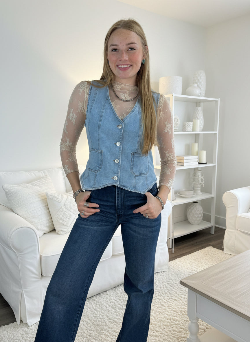 Denim Vest