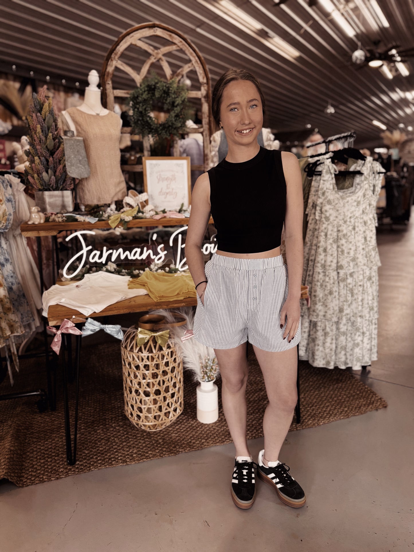 Zoey Stripe Short