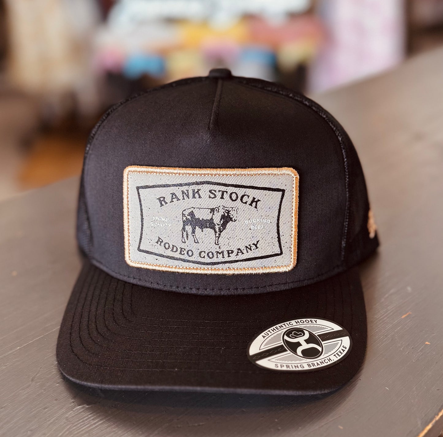 RS BLK 5P TRK Hooey Hat