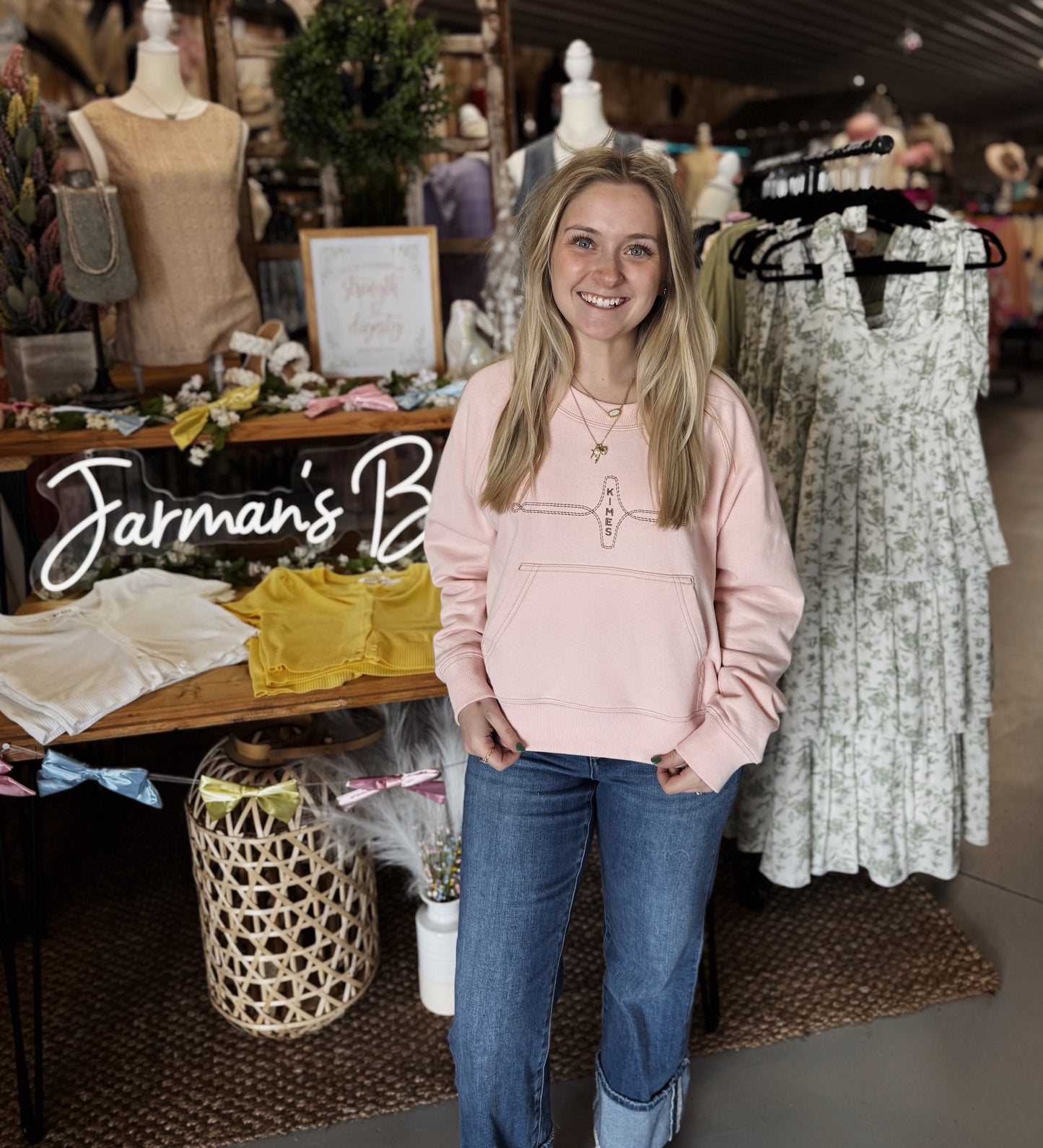 Gracie Cropped Crewneck