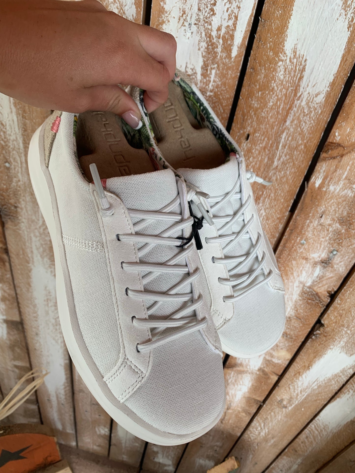 Heydude Karina Natural Coconut White