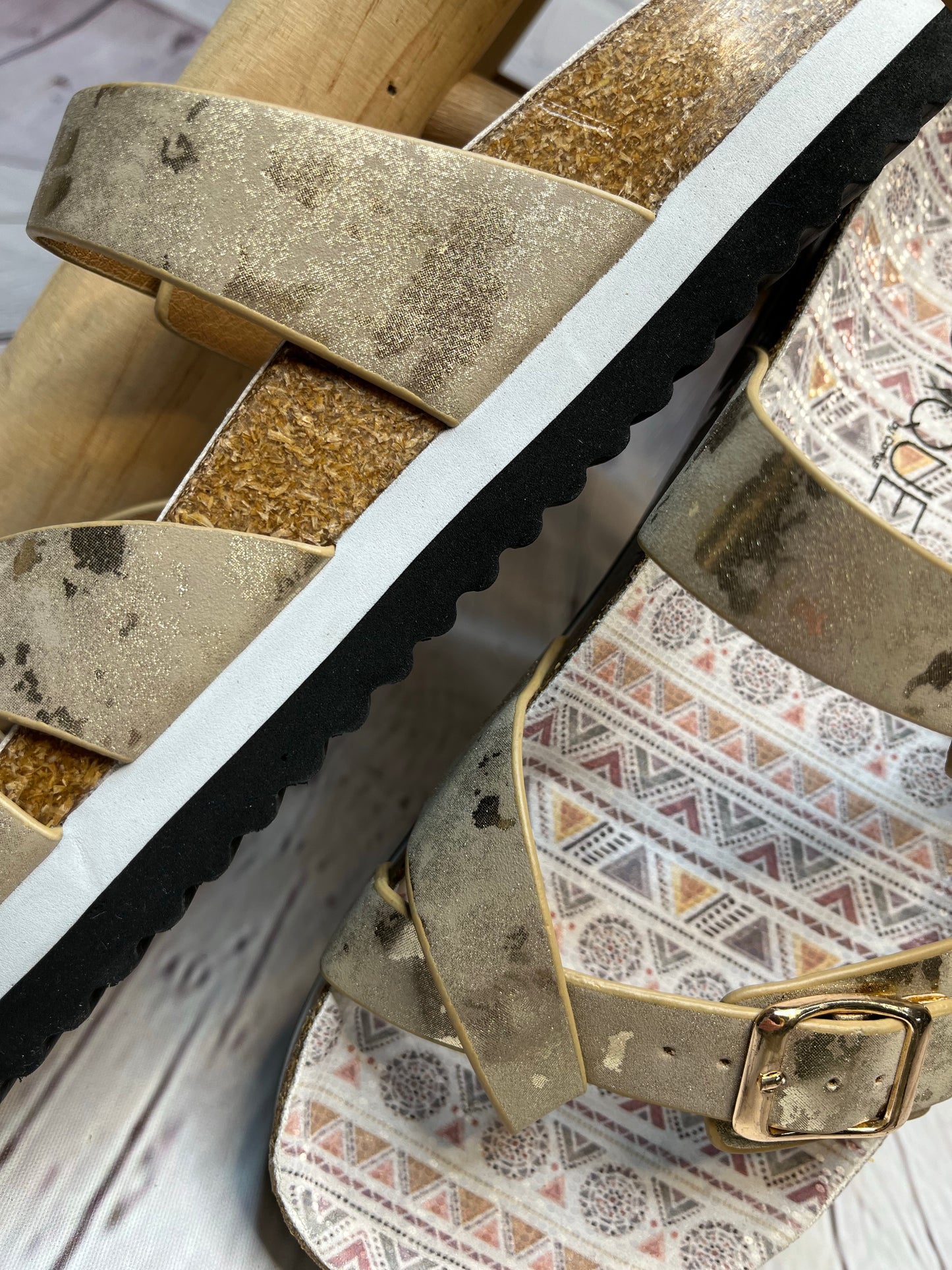 Tan Lines- Taupe Metallic