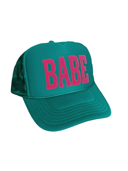 Babe In Pink Trkr Cap