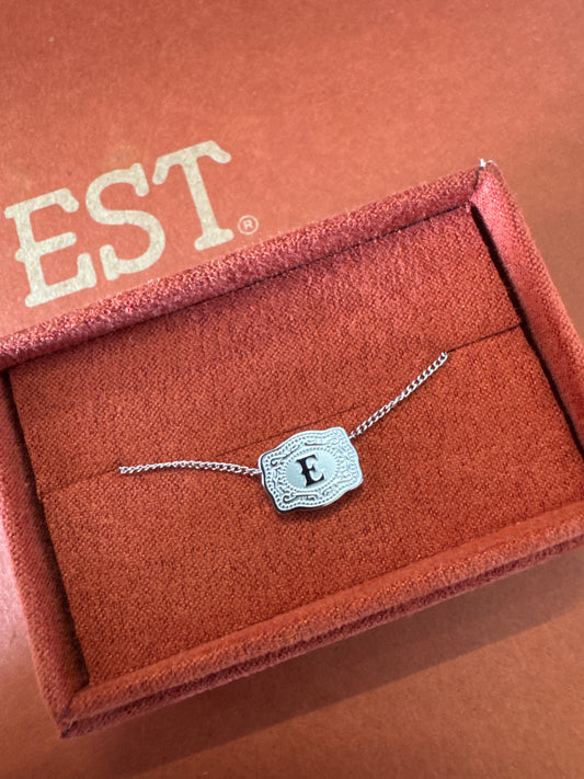 Belt Buckle Necklace E