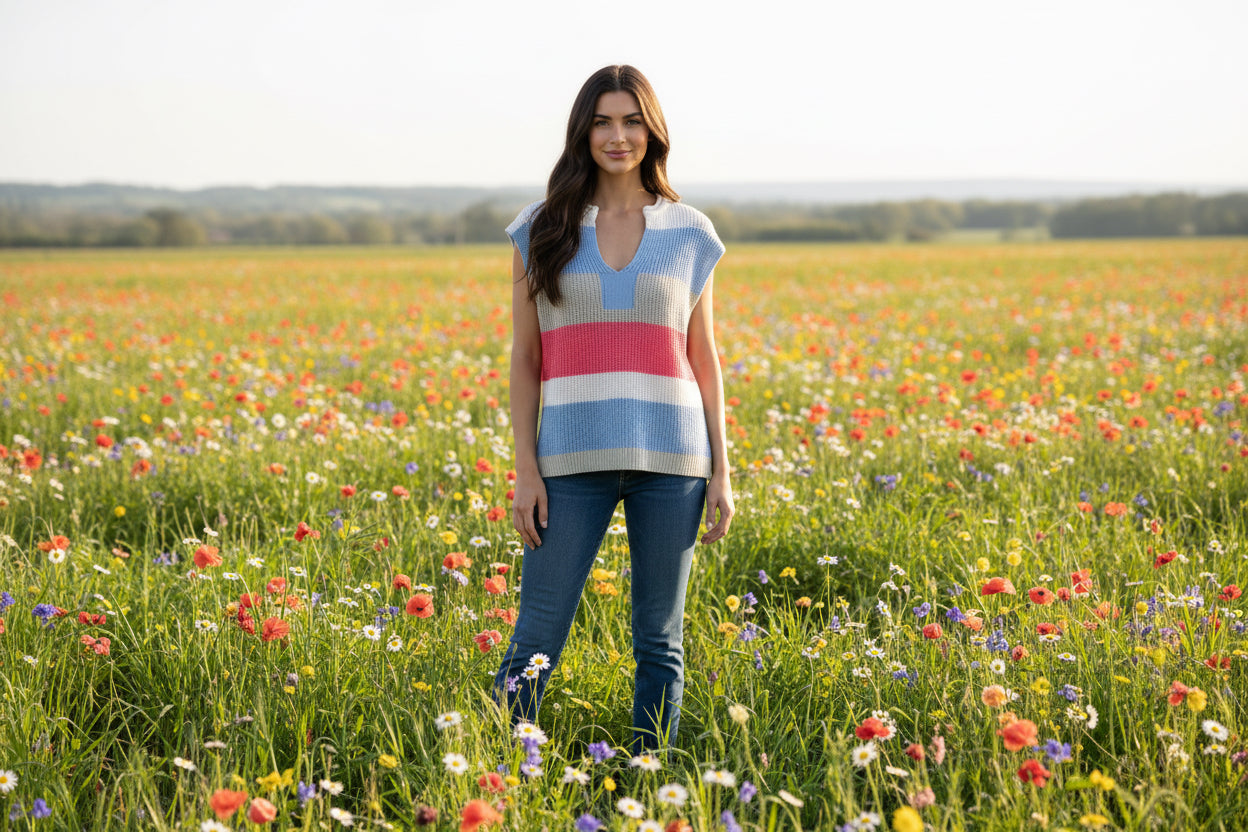 Stella Colorblock Sweater