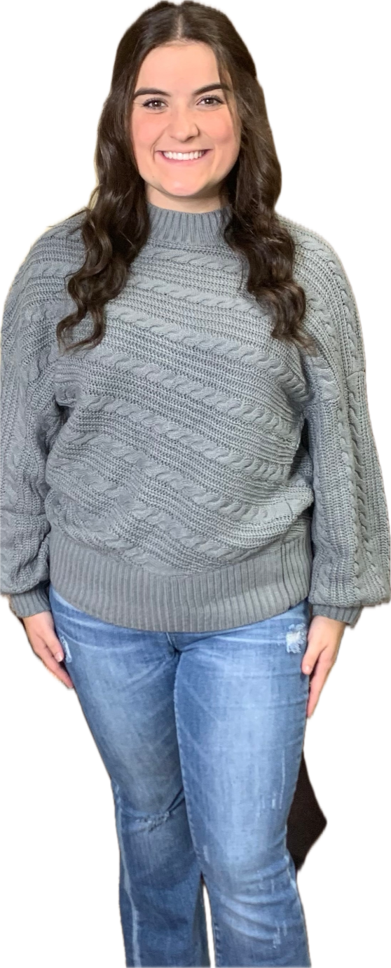 The Lily Grey Sweater