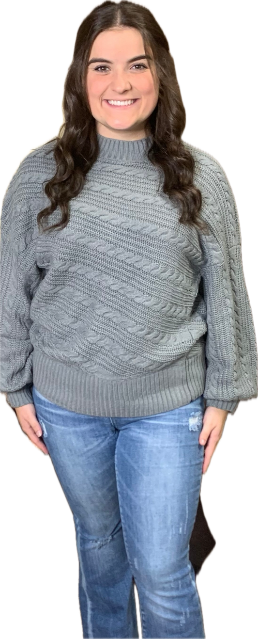 The Lily Grey Sweater