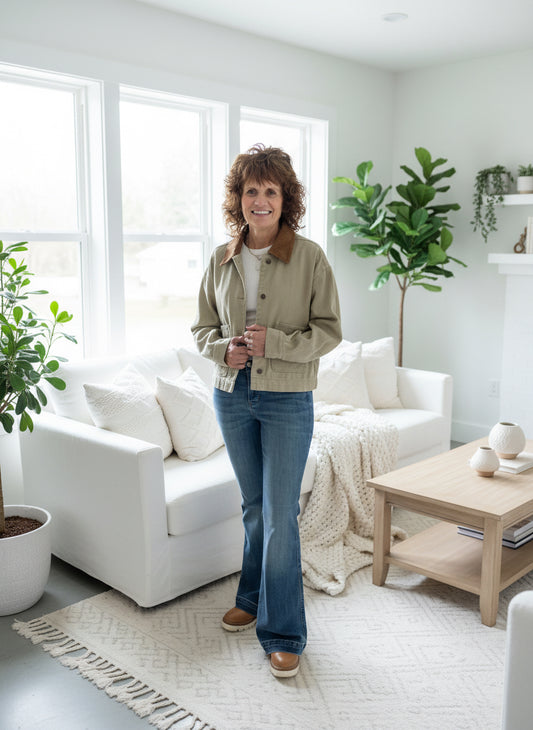 Roxy Crop Barn Jacket