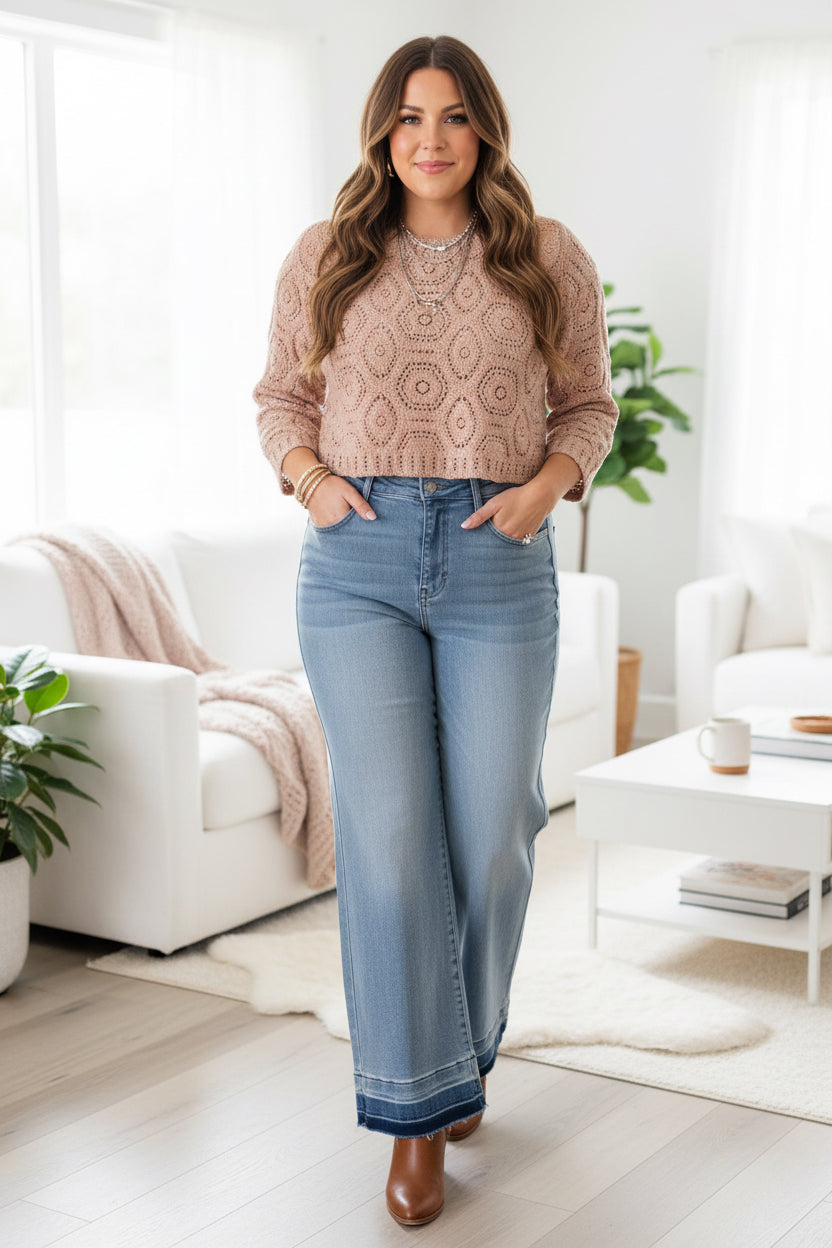 Risen High Rise Wide Leg