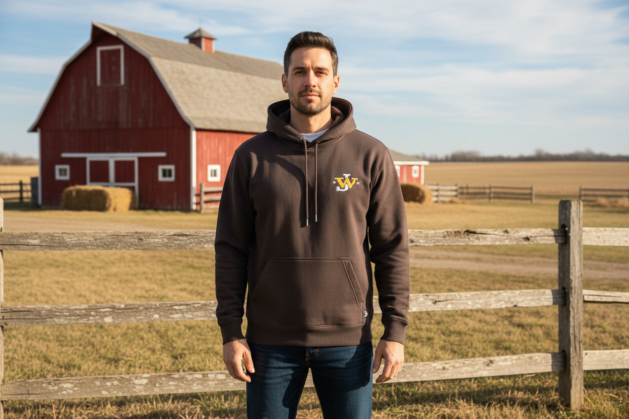 Mens Hooey Chocolate Hoodie