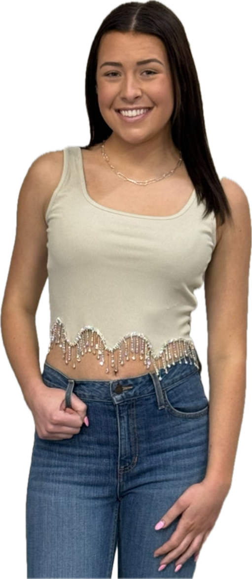 The Diamond Tassels Tank