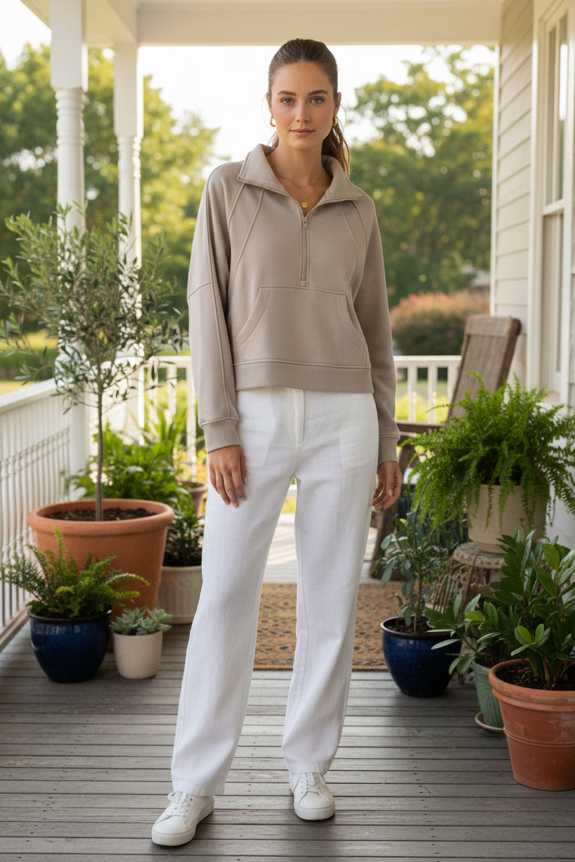 Janes Fleece Half Zip