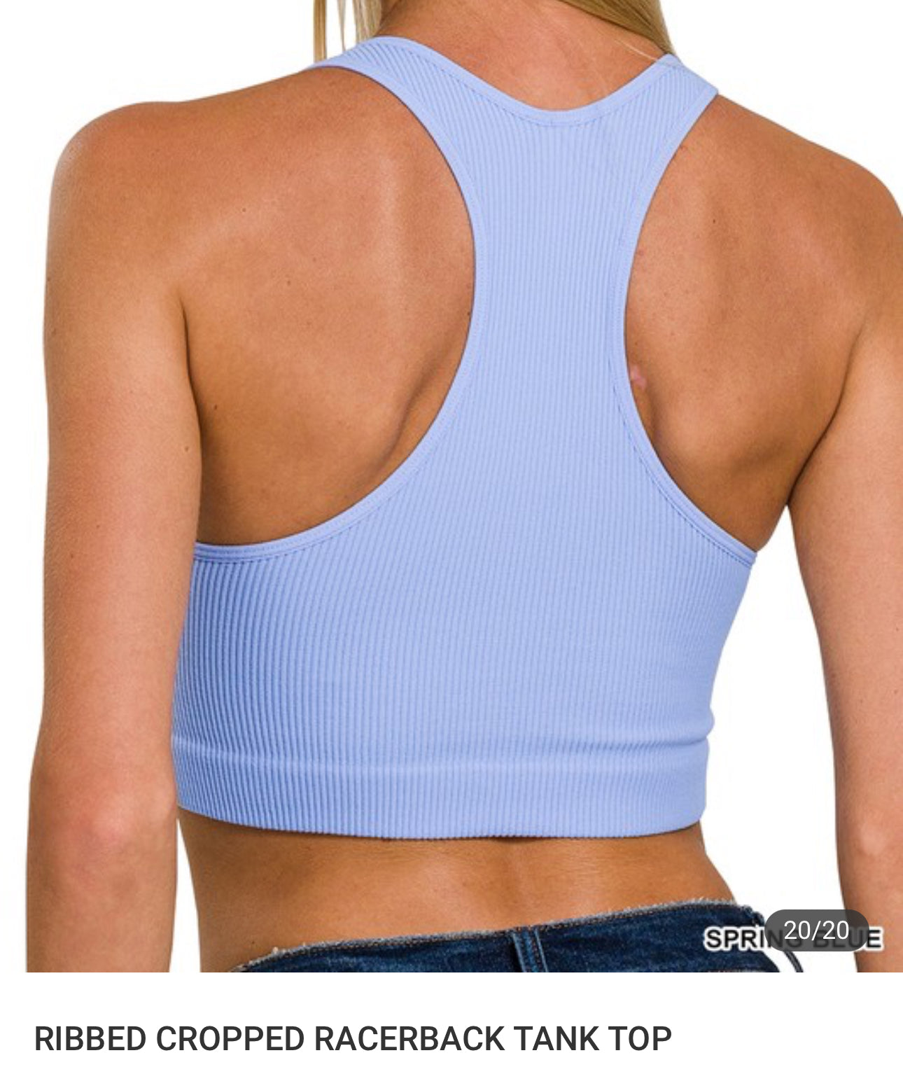 Cropped Razor Back