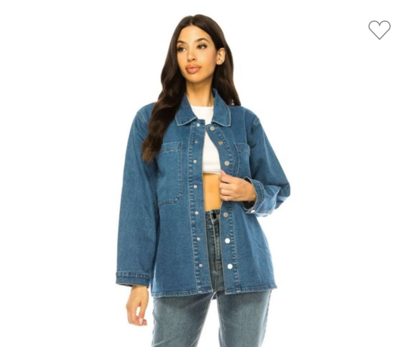 Dorthy Denim Shirt Jacket