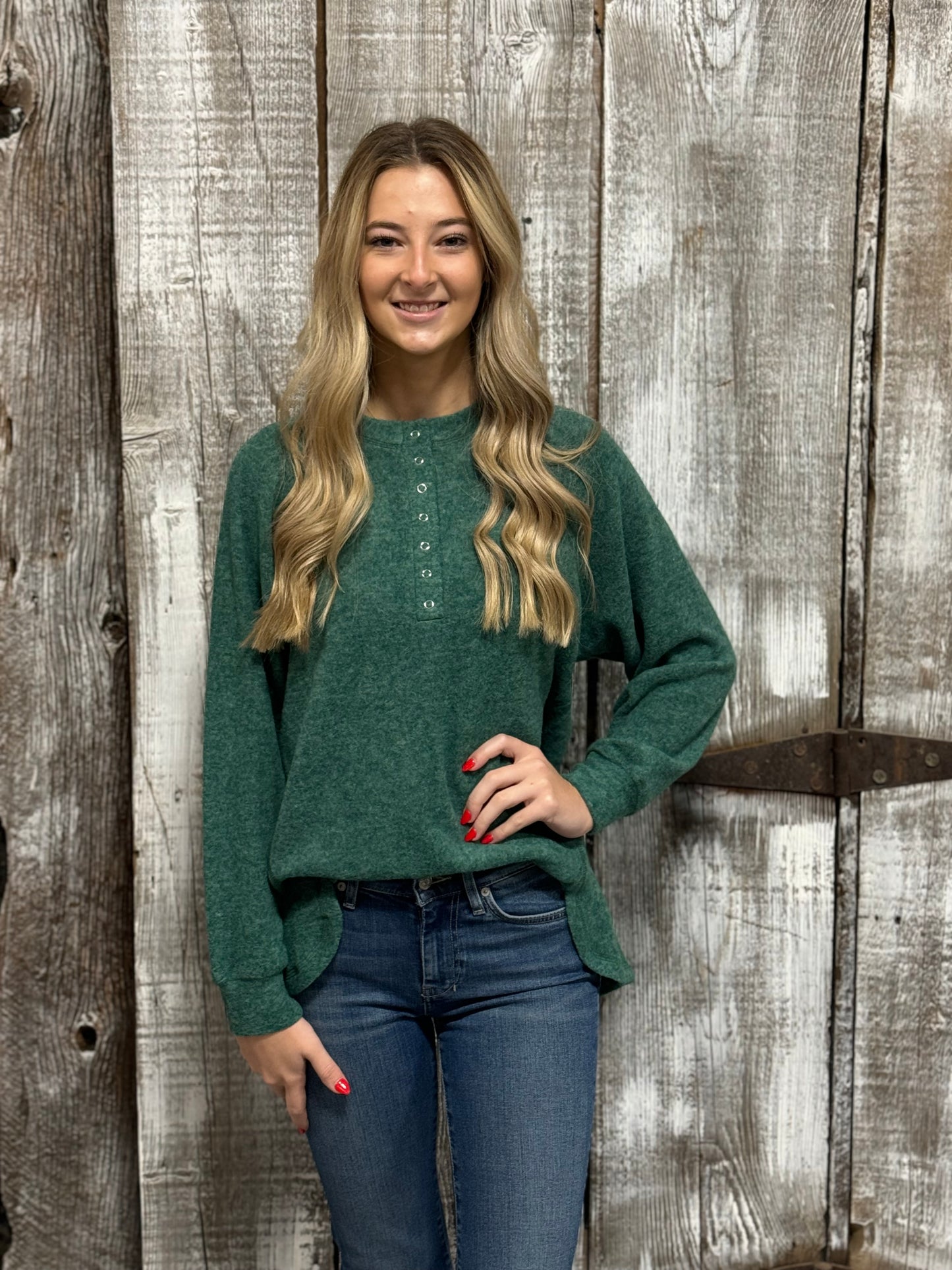 Tiff Henley Sweater