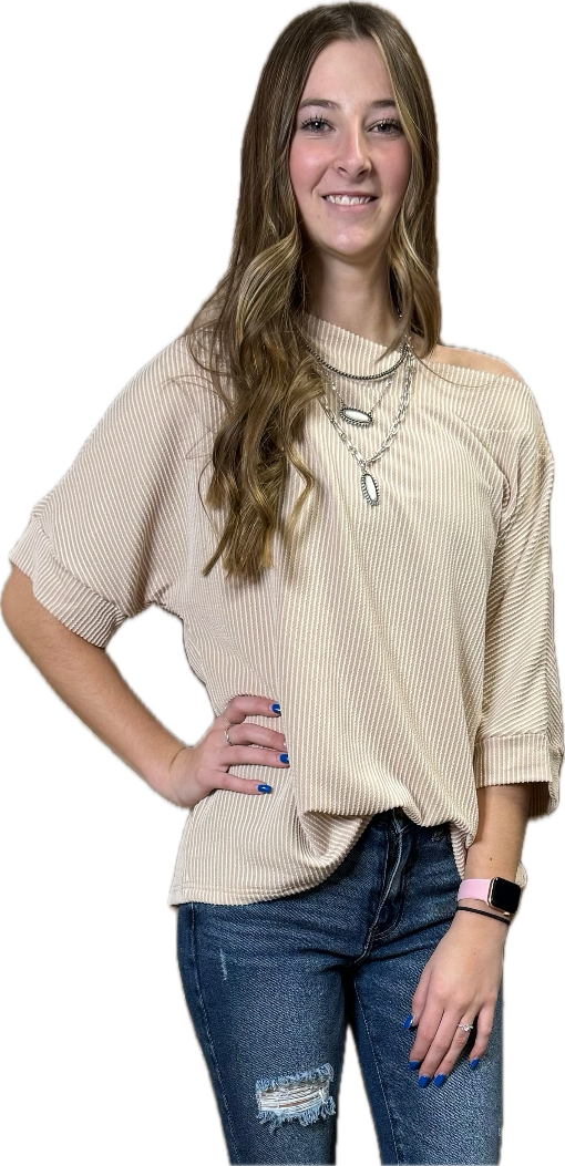 Dana Boatneck Blouse