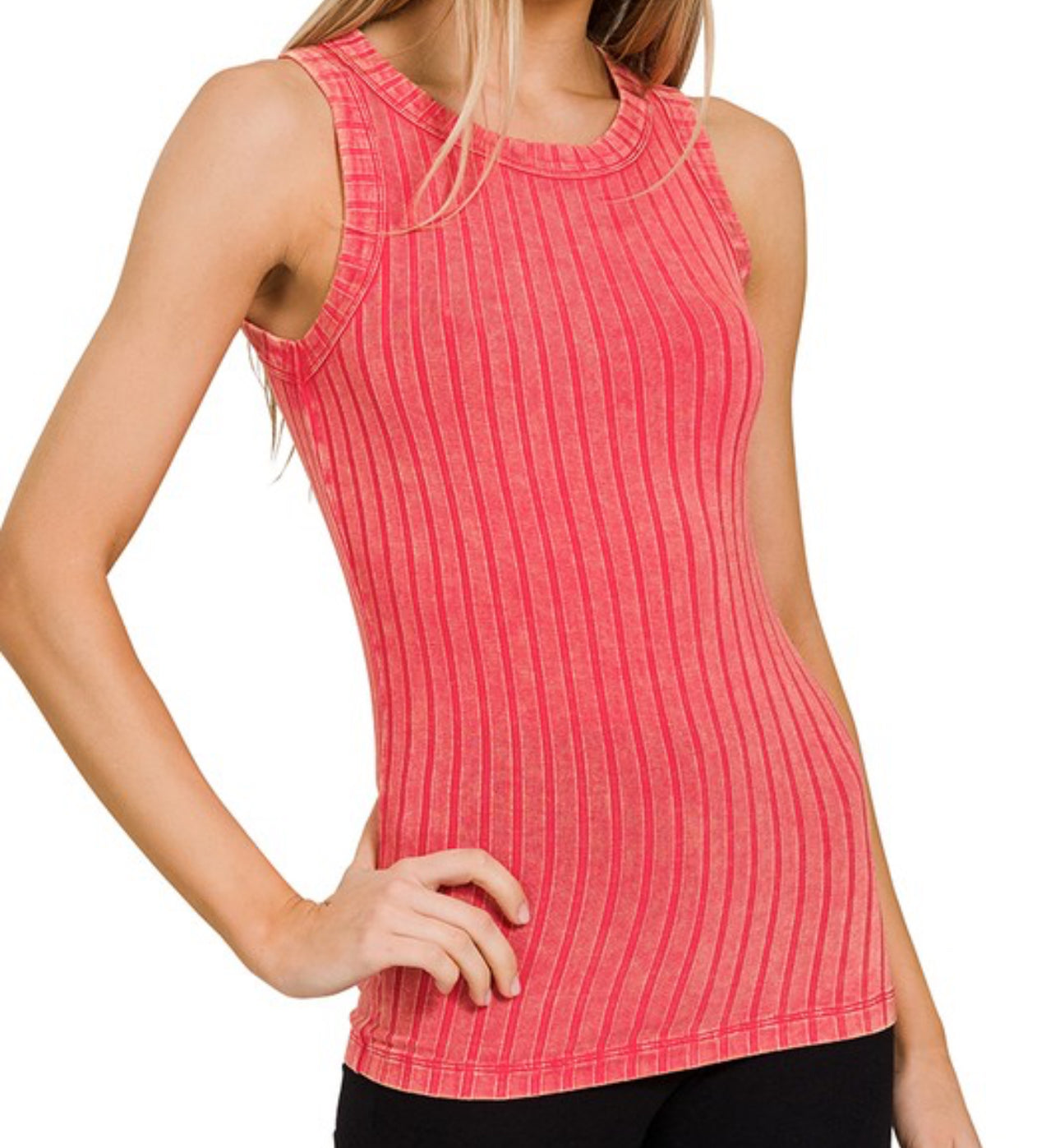 Zen Rib Sleeveless Tank