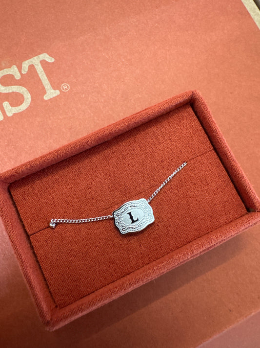 Belt Buckle Necklace L