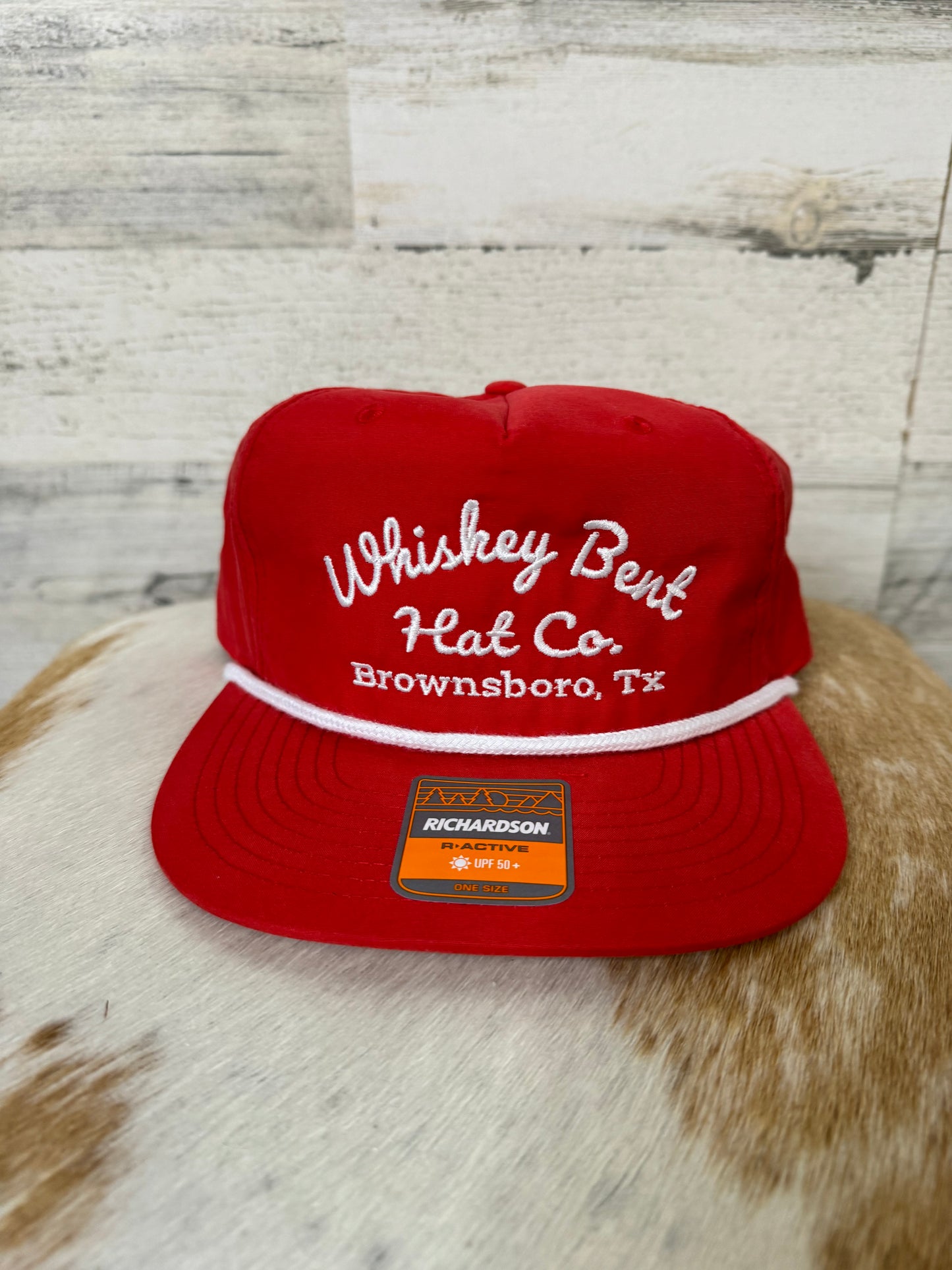 Whiskey Bent Hat Co Red Hat