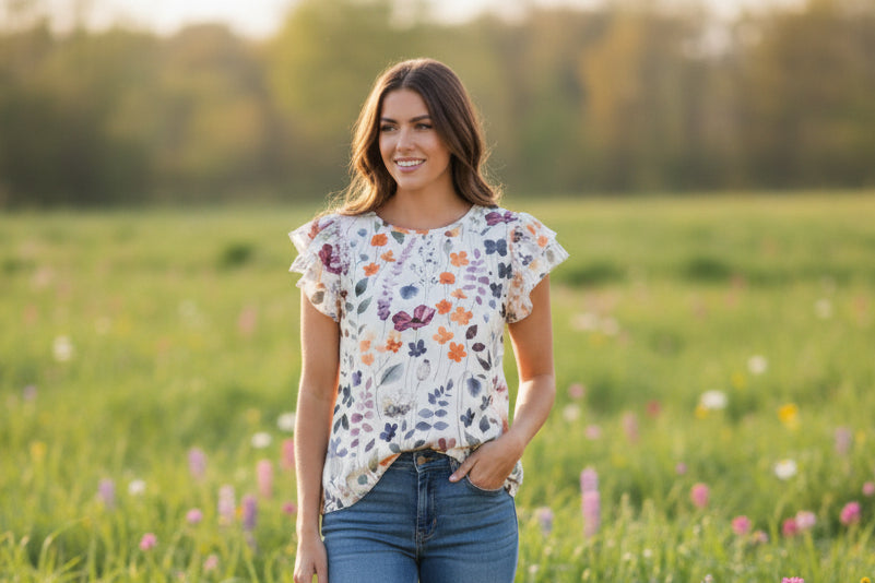 Floral Print Shirt