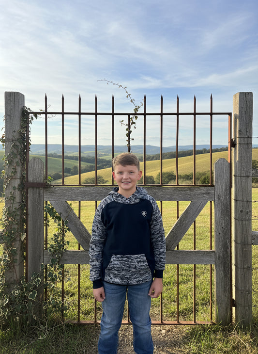 Ariat Boys Hoodie Digi Camo