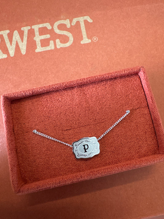 Belt Buckle Necklace P