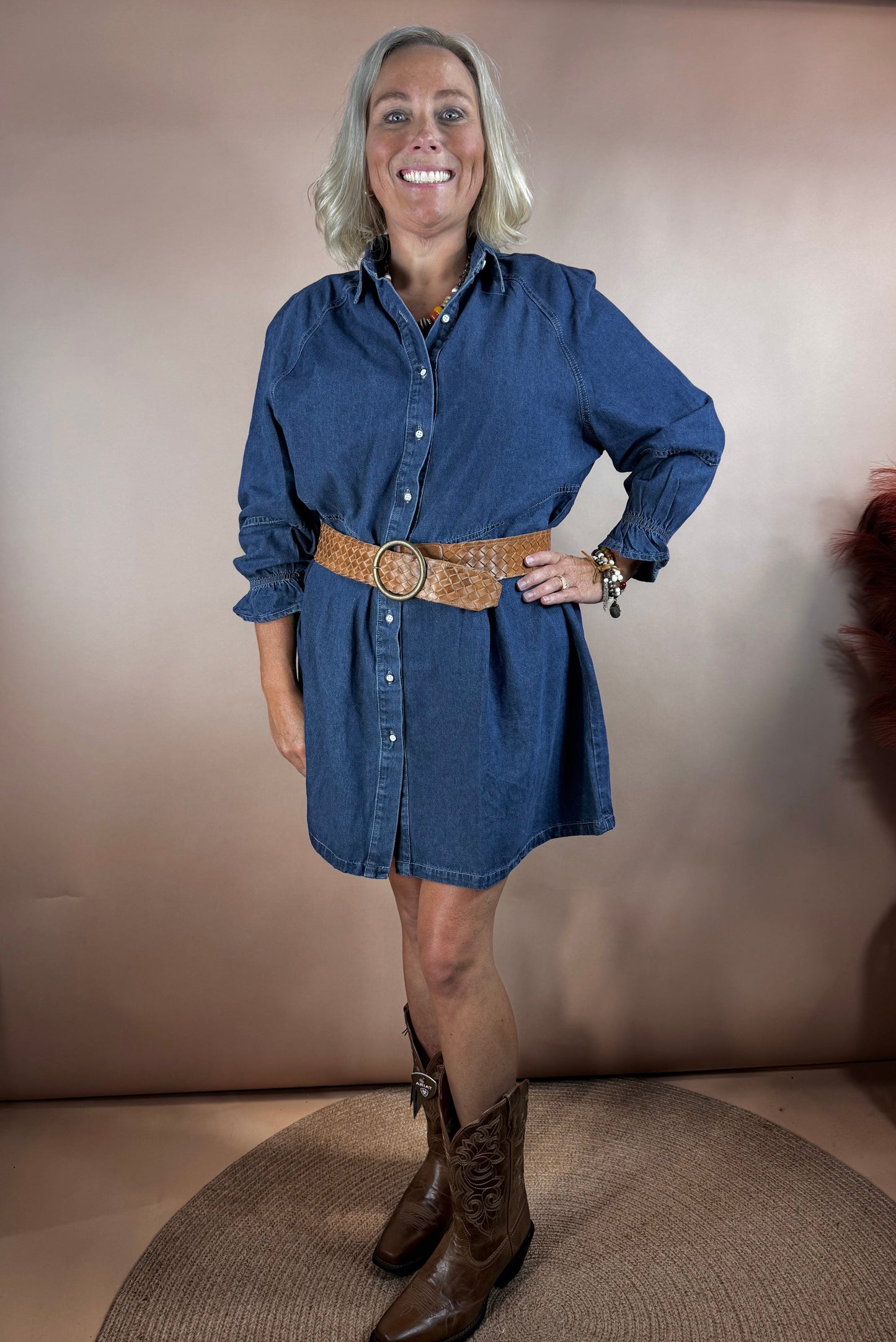 The Kathy Denim Dress