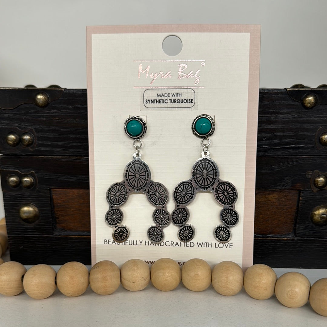 Myra Horseshoe Earrings