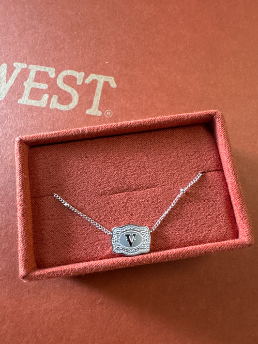 Belt Buckle Necklace V