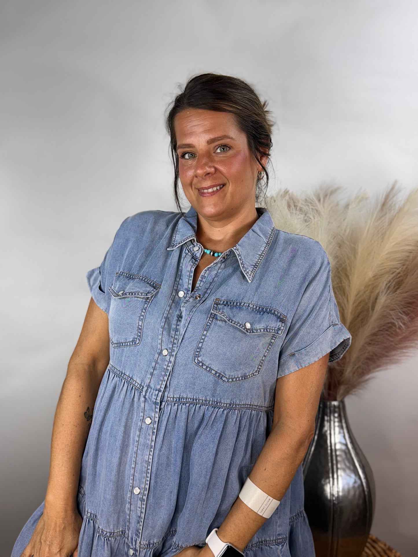 Demi the Denim Dress