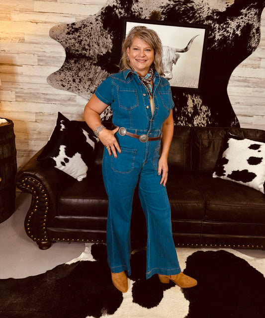 L&B Denim Jumpsuit