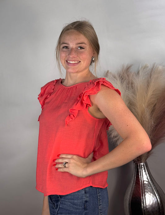 Willow Ruffle Blouse