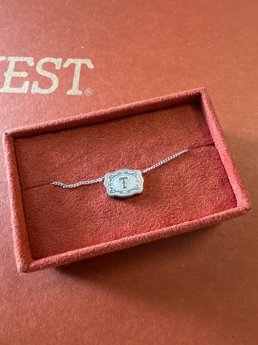 Belt Buckle Necklace T