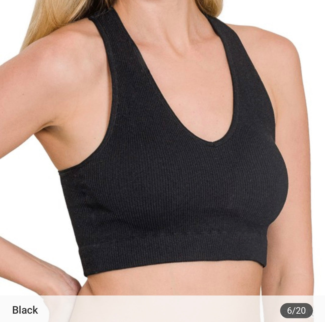 Cropped Razor Back