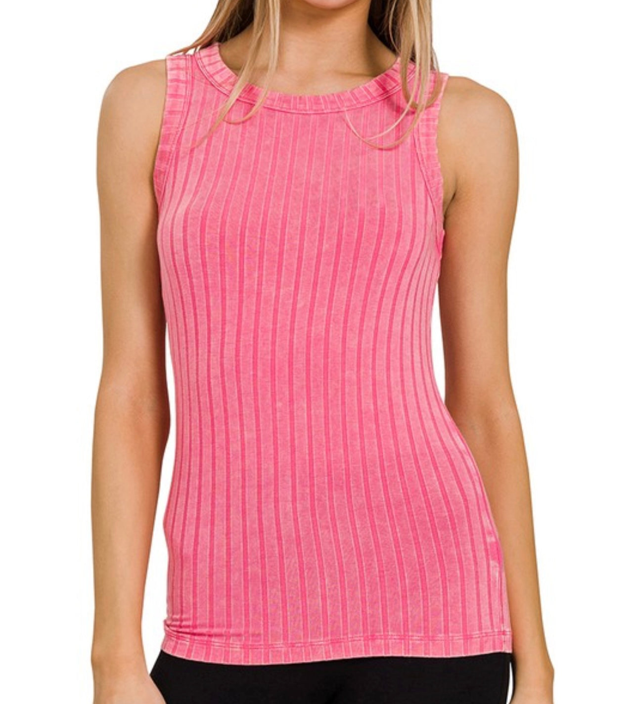 Zen Rib Sleeveless Tank