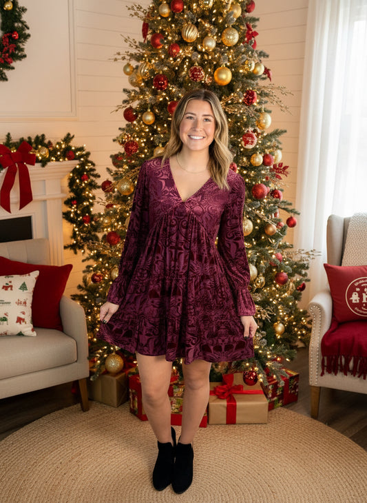 Holiday Mini Dress