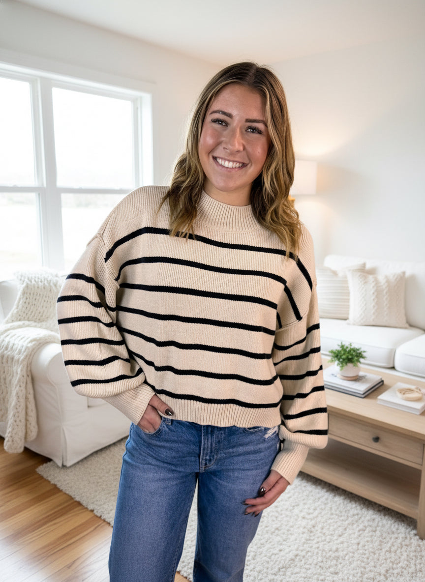 Knit Striped Sweater