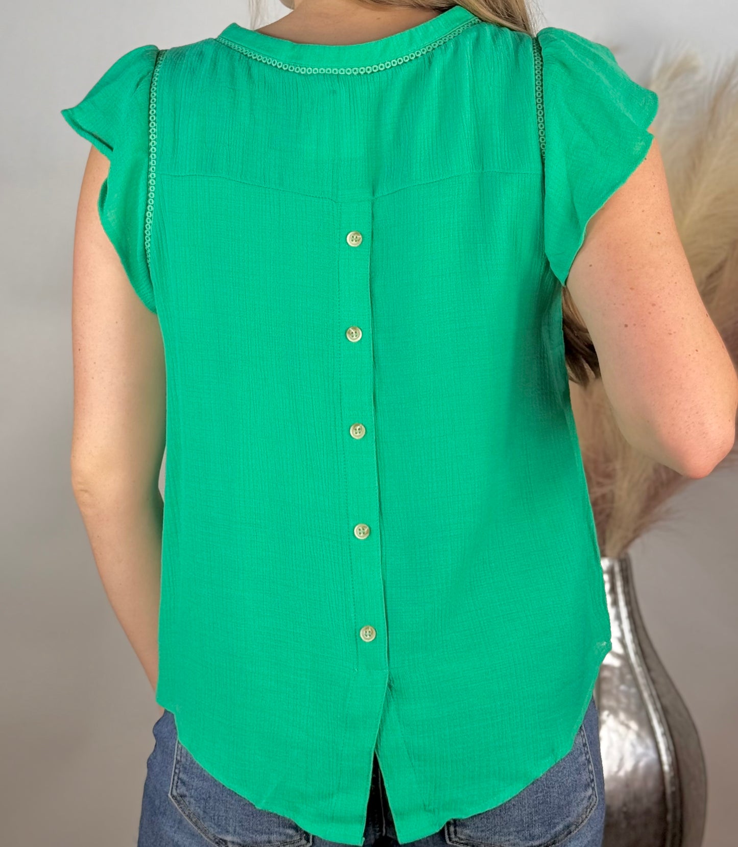 Tulip Button Blouse