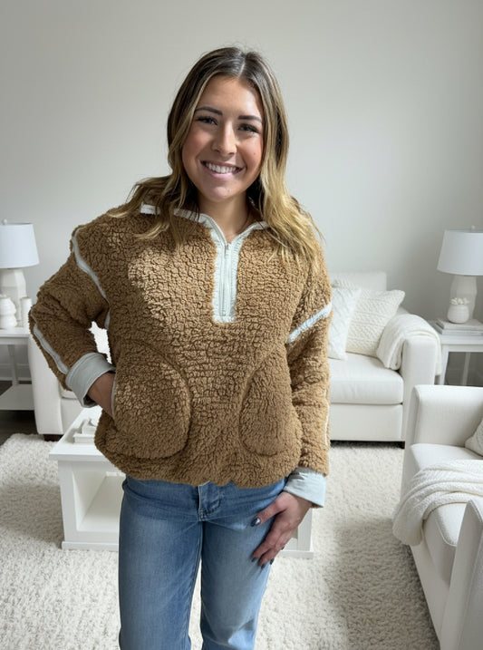 Sherpa Fleece Top